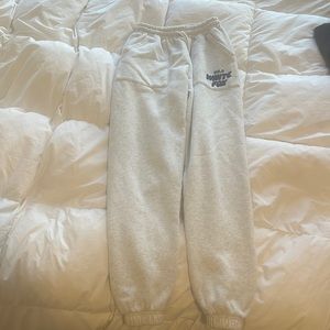 White Fox sweatpants